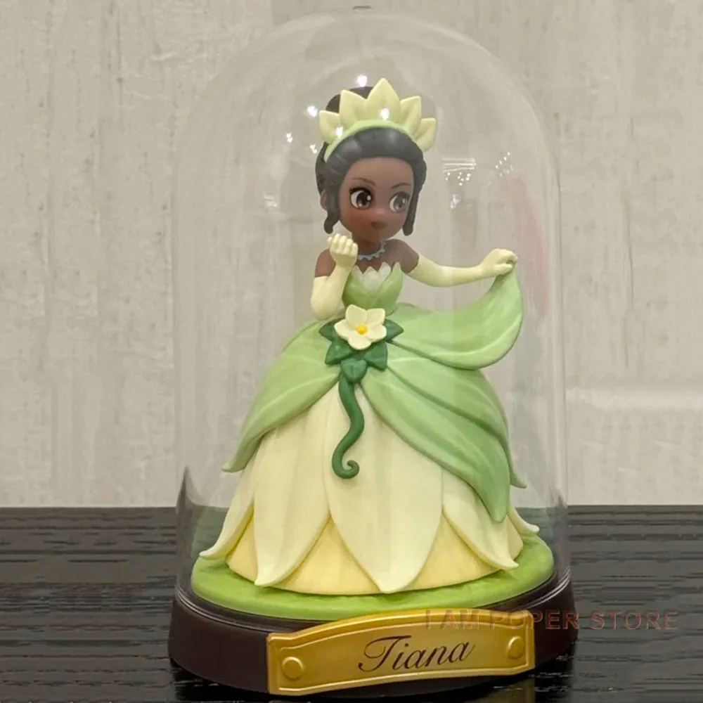 Disney Princess Create New World Tiana Action Figure Toys The Princess and the Frog Anime Figures Collection Decor Dolls Gifts
