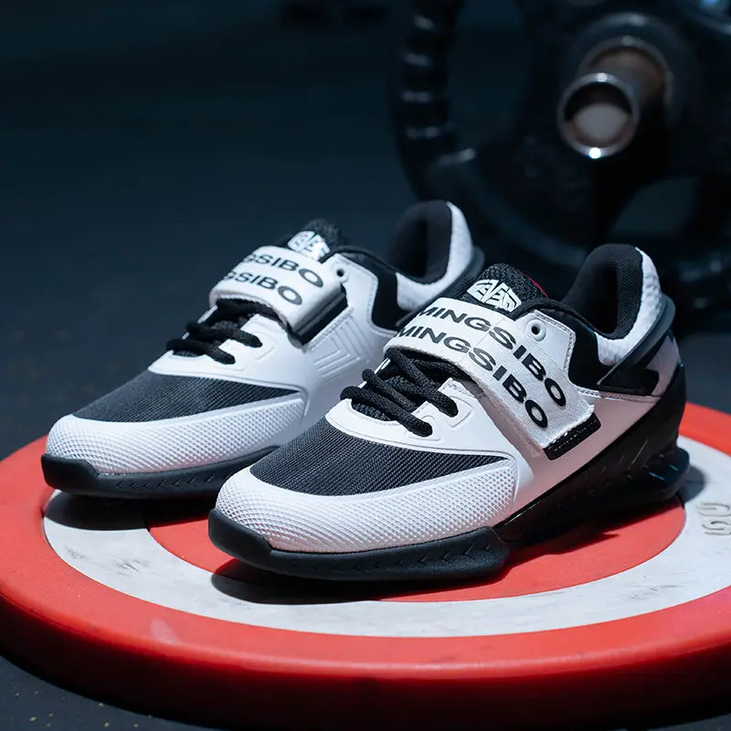 

Professional Squat Shoes Men's and Women's Weightlifting Shoe Indoor Fitness Sports Shoes Comprehensive Training Deadlift Shoes