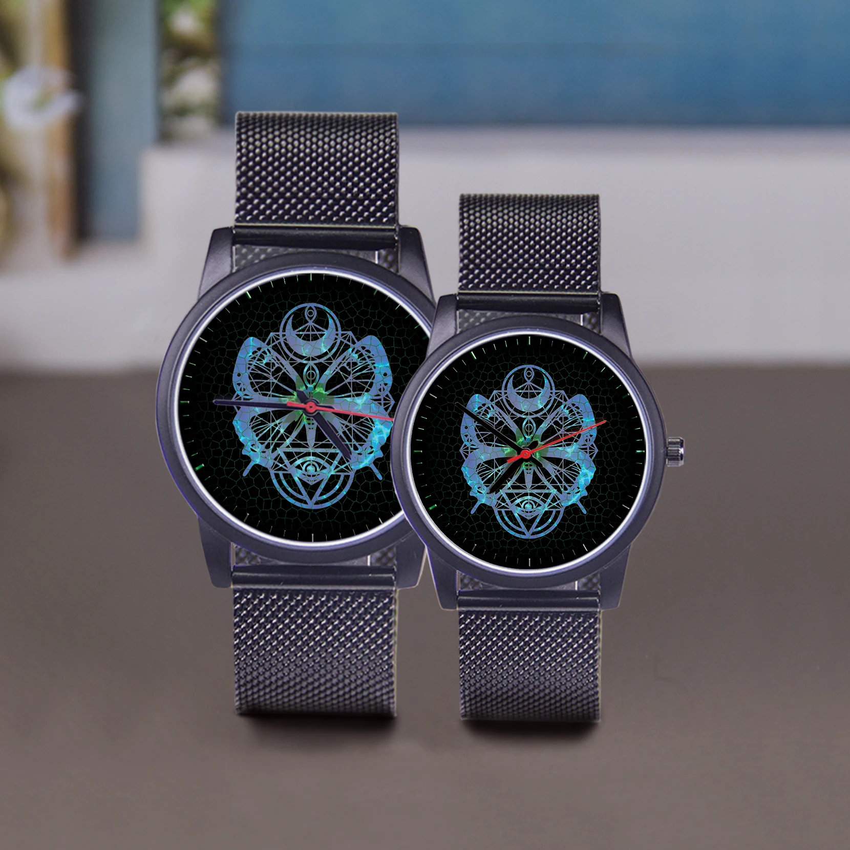 นาฬิกาข้อมือผู้ชาย ขนาด 45/38 มม. รุ่น Butterfly สีโรสโกลด์ ระบบควอตซ์ หน้าปัดโลหะผสม สายสแตนเลส ซิลิโคน และหนัง ใช้ได้ทุกวัน