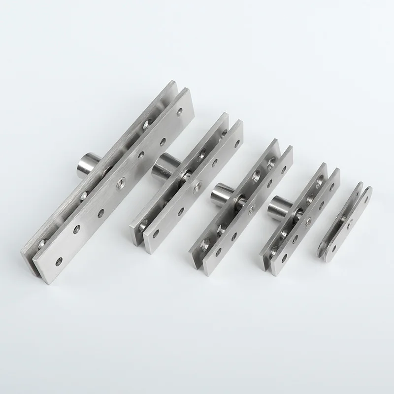 1Pcs 360 Degree Turn Earth Shaft Stainless Steel Invisible Hinge Furniture Hardware Hidden Door Up and Down Hinge