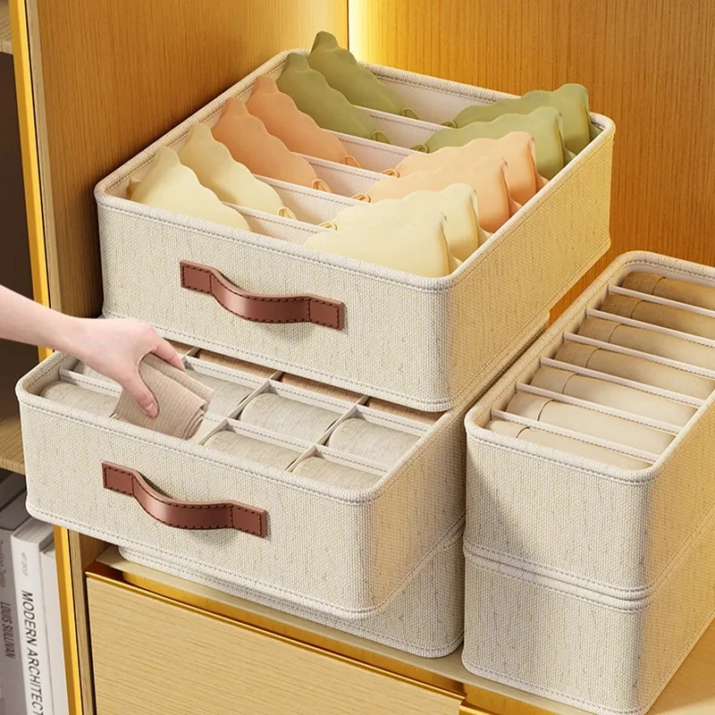 Underwear Sock Bra Storage Box Cabinet Drawer Organizer For Clothes Ties Wardrobe Clothes Socks Organiser Cabinet Separator Box