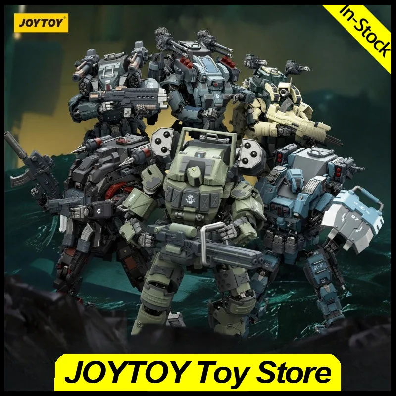 

JOYTOY Dark Source 1/25 Action Figures APOC Series Annihilator Falcon Iron Assault Bedrock Sentence Storm Dauntless Mech Mdoel