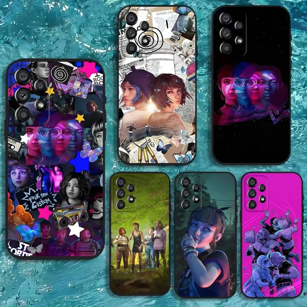 

Lost R-Records Bloom Rage Phone Case For Samsung Galaxy A20,A21s,A22,A31,A32,A52,A53,A72,73,A80 Soft Black Cover