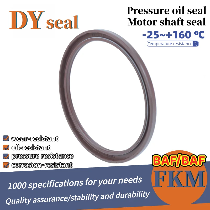 Oil Seals FKM /BABSL 110*130*7mm A4VGSO500 For Rotation Shaft Pressure Resistance Skeleton Oil Seal Rings Fluoro Rubber Gasket