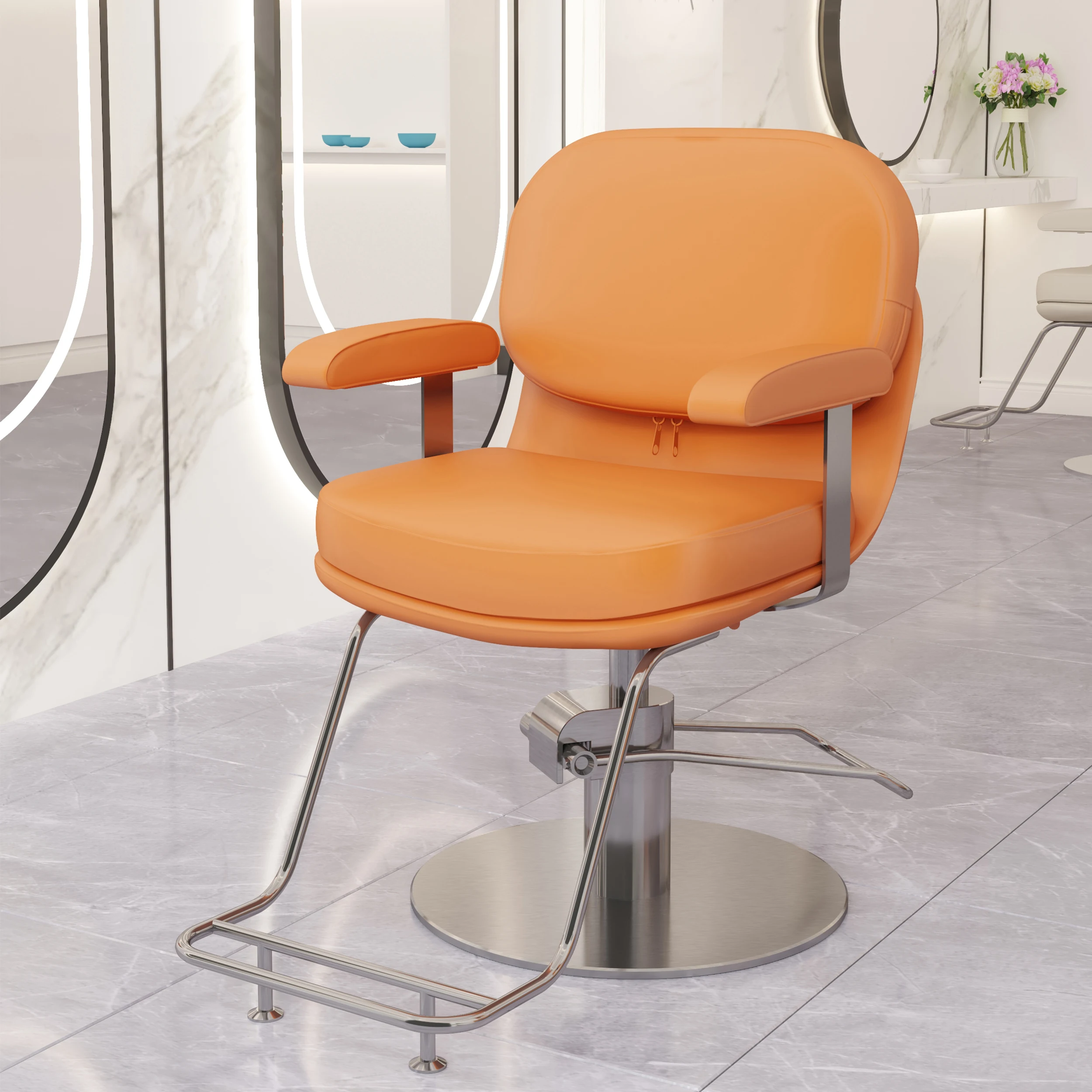 

Hair Salon Office Barber Chair Waiting Shop Vintage Salon Luxury Barber Chair Make Up Beauty Sillon De Barbería Salon Furniture