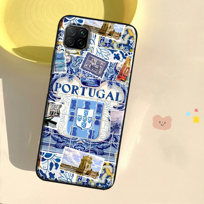 Casing cetak paspor Portugal untuk Huawei Honor X8 X7a X8a X9a 50 70 90 Magic5 Lite P20 P40 P60 P30 Pro Nova 9 sampul