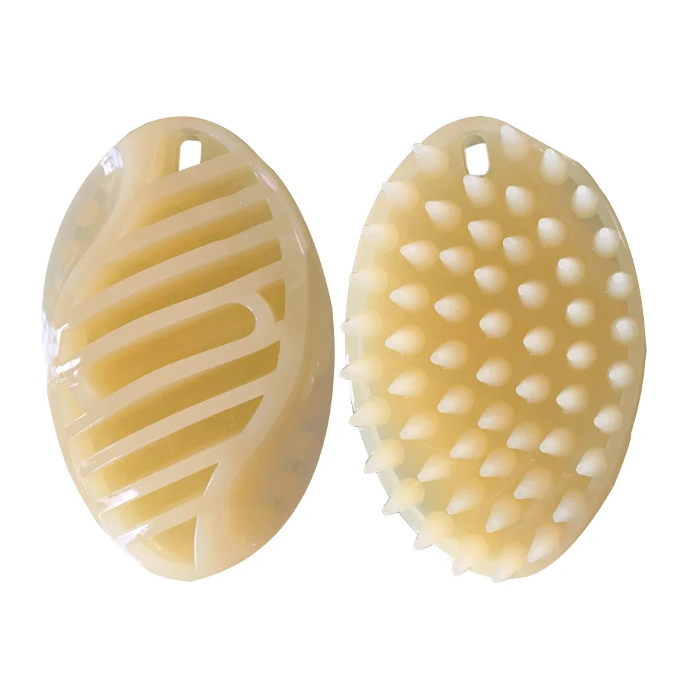 Dog Brush Pet Washer Dog Cat Massage Brush Comb Cleaner Puppy Wash Tools Soft Gentle Silicone Bristles Quickly Cleaing Brush