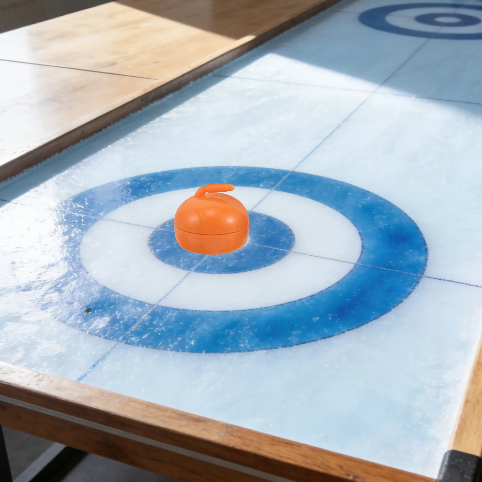 

8Pcs Tabletop Curling Pucks Smooth Sliding Mini Shuffleboard Pieces Replacement Curling Game Rollers Compact Portable Family