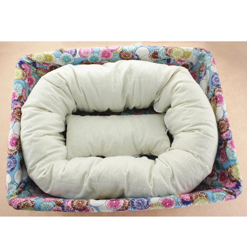 4Pcs Baby Pillow Donut Shape Newborn Photography Props White Lightweight Basket Filler Photo Props Baby Pillow