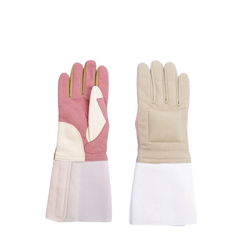 Fencing Washable Competition Gloves Three-Purpose Children Adult Flower Epee Wear Training Protective Gear Equipment