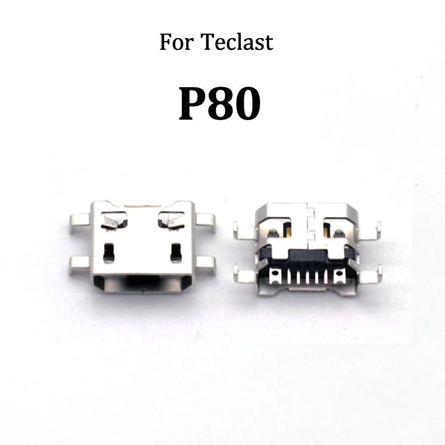 2PCS/Lot For Teclast P75 P80 M40 P20HD T30 T8 T80 T40 P10 M30 Pro M16 USB Charging Dock Charge Socket Port Jack Connector