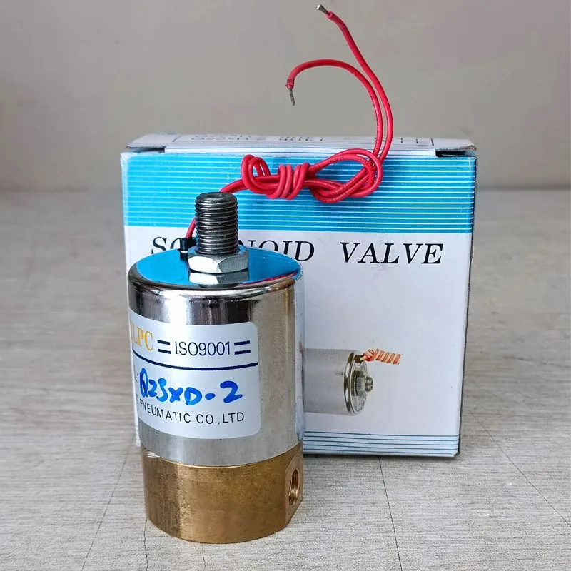 Solenoid valve vacuum valve Q23XD-2L two-position three-way normally closed miniature solenoid pilot valve Q23XD-3L copper coil