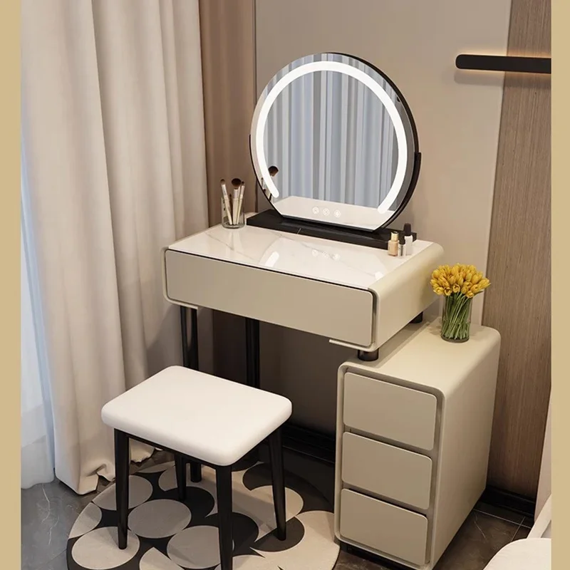 Makeup Dressing Table Modern Bedroom Set Furniture Organizer Luxury Nordic Dressing White Dresser Vanity Desk Nail Penteadeira