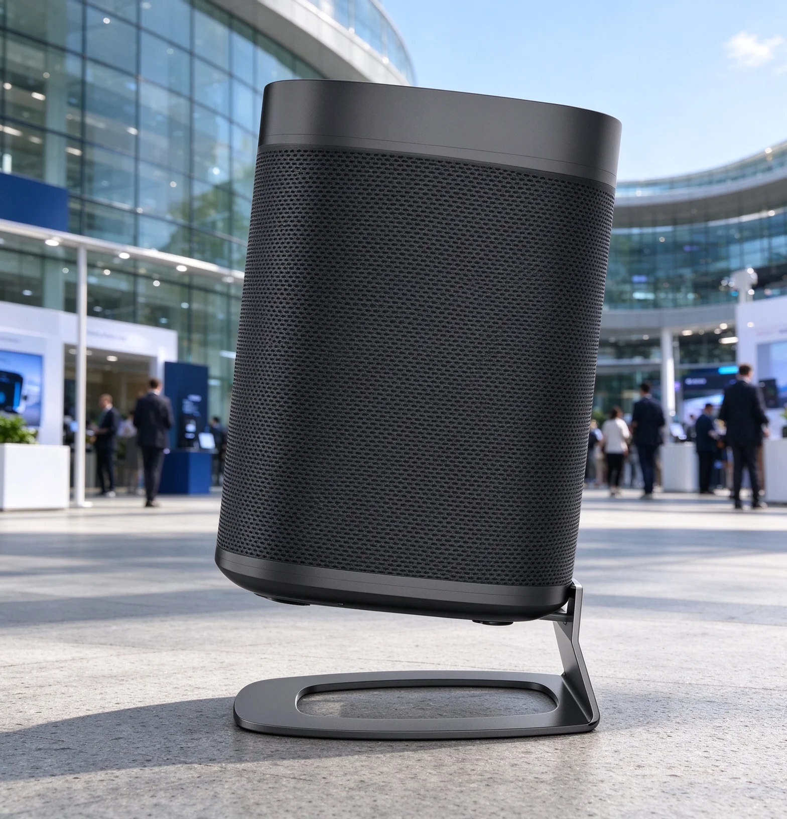 Stand For Sonos (One SL/PLAY1) Solid Metal Material Provides Reliable Support And Lessens Shake Interference While Playing Audio