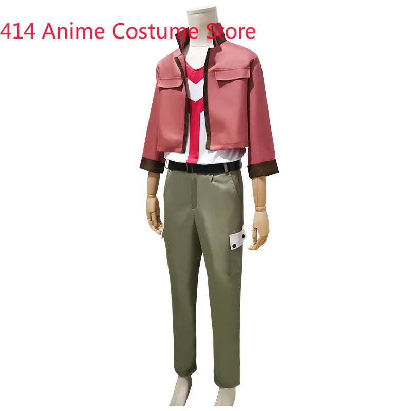 Anime Edens Zero Shiki Granbell Cosplay Costume Adult Unisex Coat Jacket Tops Pants Belt Sets Halloween Costumes C88M179