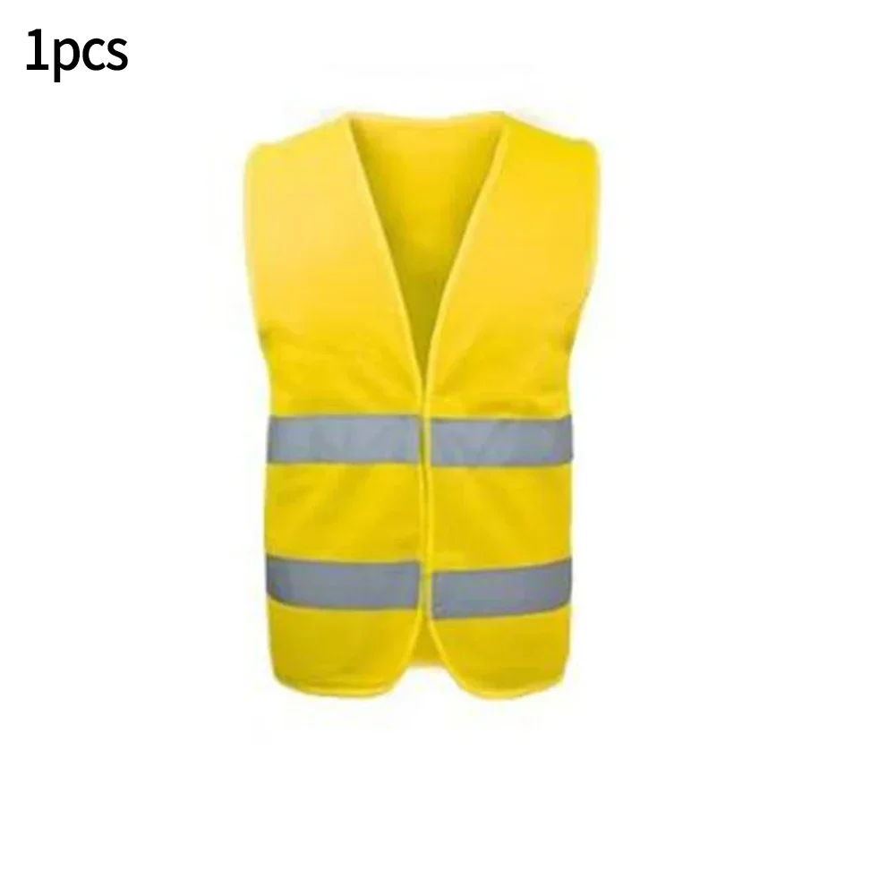 Hi Vis Vest High Viz Visibility Waistcoat Safety Work Reflective Outdoor Reflective Safety Clothing Reflective Jacket