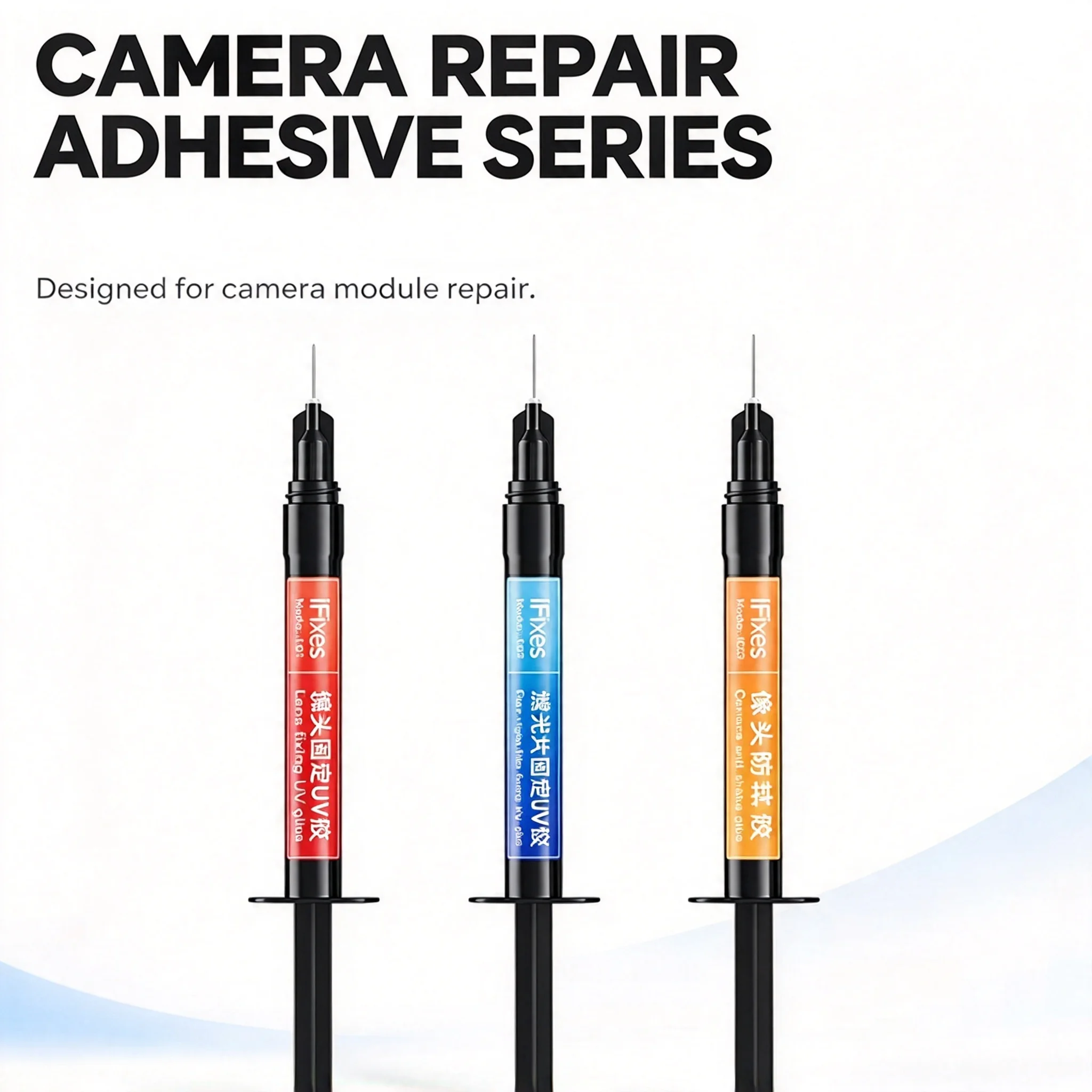 IFixes Camera Repair Adhesive Set IL01 IF02 IC03 UV Glue Camera Anti-shake Glue For Mobile Phone Camera Module Lens Repair Tool