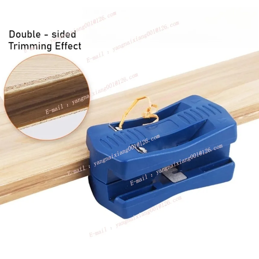 Ręczna maszyna do obróbki krawędzi, frezarka do obrzeży, podwójna frezarka do drewna, narzędzie stolarskie, profesjonalne narzędzie ręczne.