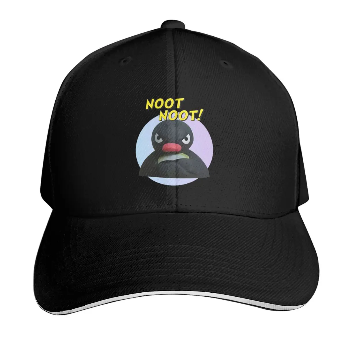 Pingu Noot Noot Logo Angery Pingu Cap Fashion Casual Baseball Caps Adjustable Hat Hip Hop Summer Unisex Baseball Hats