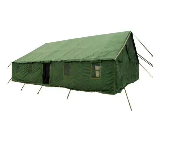 40 persons Army Green Waterproof Winter Polyester Canvas field Tent