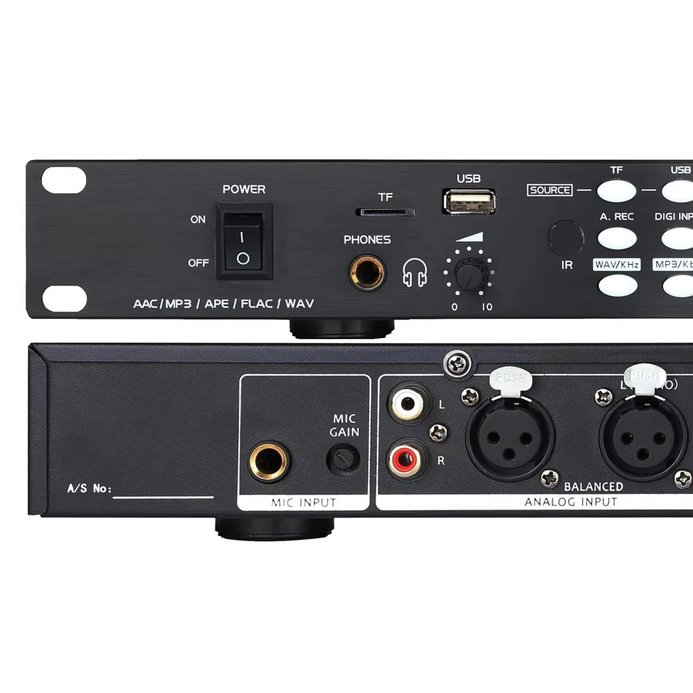 RI-99MK2 Rack USB TF Digital Recorder Audio Recorder Player for Conference Performance Recording