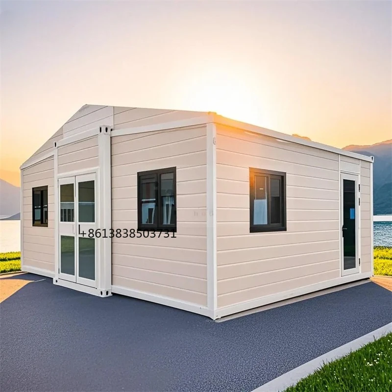 

Prefab Mobile Home Prefab Cabin 20ft 40ft Container House With 2 3 Bedrooms Expandable Container House For Home Use Garden Rooms