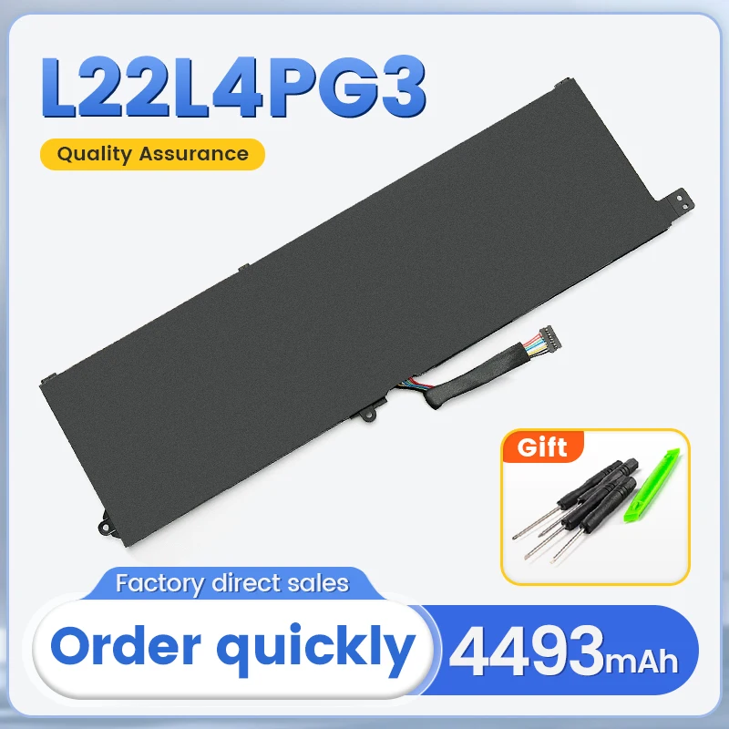 69Wh NEW L22L4PG3 Laptop Battery For Lenovo ThinkBook 16+ 2023 Ryzen Edition AMD R7-7840H L22M4PG3 L22B4PG3 L22C4PG3 5B11N45410