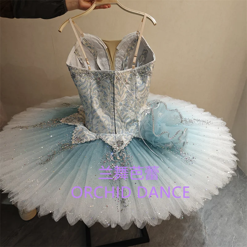 BT01673 Disfraces de tutú de ballet verde para niños, niñas y mujeres, tamaño personalizado profesional, color personalizado
