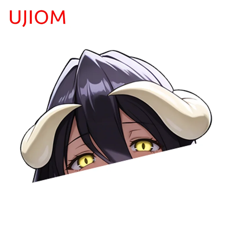 UJIOM Albedo Wall Sticker Creative Sunscreen Laptop PVC Decal Cute Waterproof Room Decoration Accessories Things For Cheap Home
