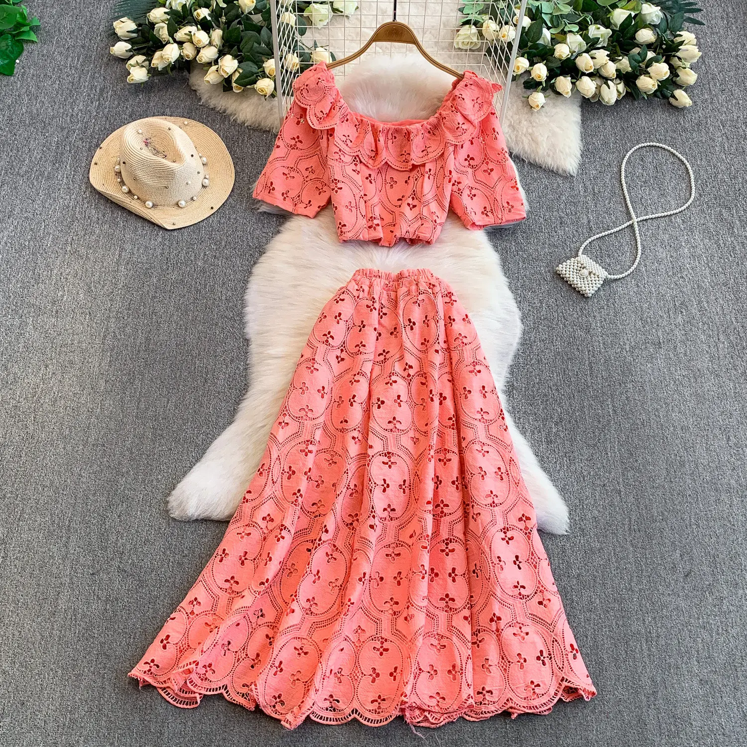 Ensemble deux pièces élégant e - Vintage Fashion Club avis et prix