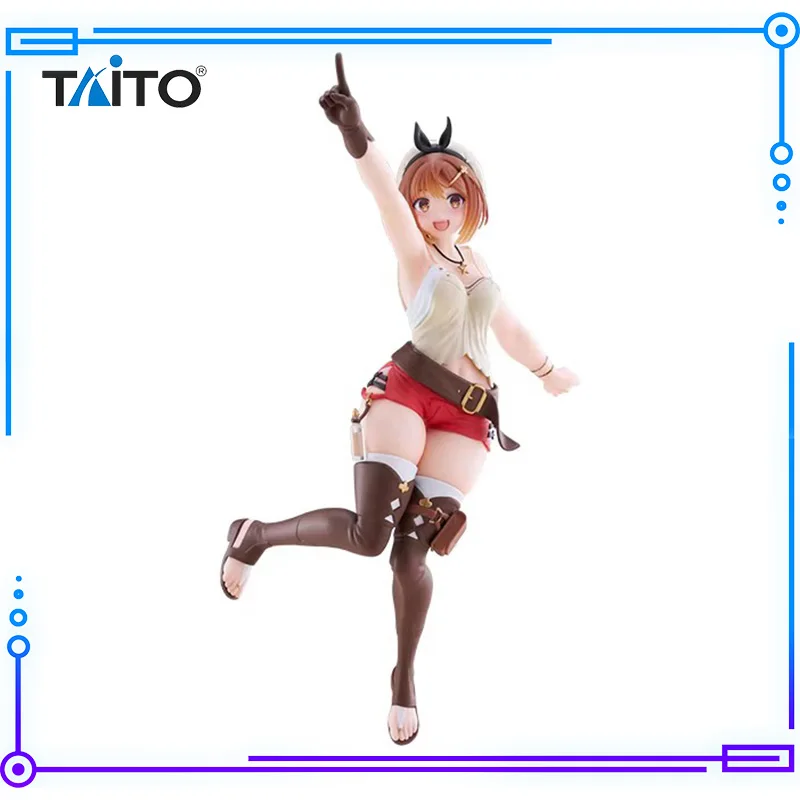 Taito Original Genuine Coreful Figure Atelier Ryza：Ever Darkness&the Secret Hideout with Bonus Reisalin Stout 18cm Model Toys