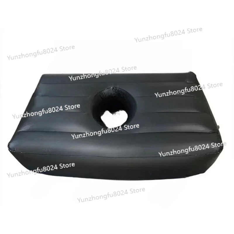 Inflatable Air Mattress Sleeping Pad BBL Bed with Hole Butt Post Surgery Recovery Portable Camping Tent Air Cushion Picnic Mat