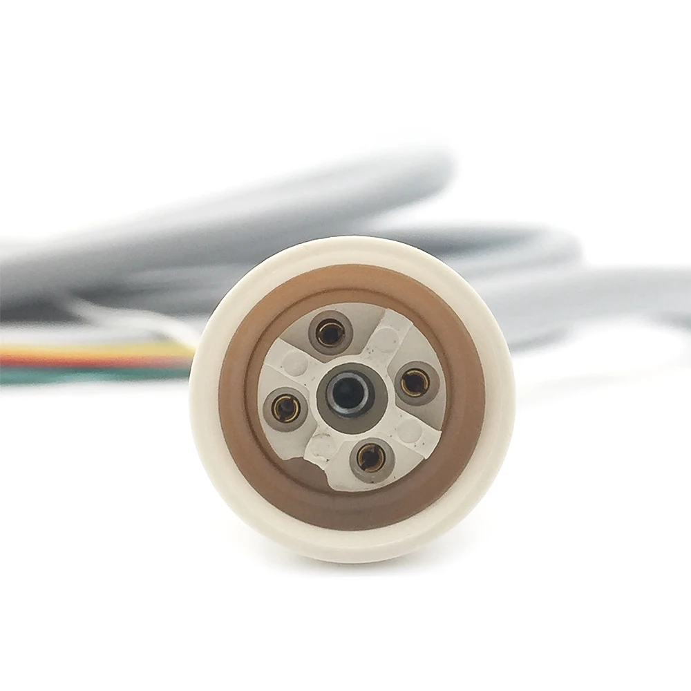 Dental Ultrasonic Scaler Handpiece Silicone Cable Tube HD-7L with light Fir For DTE Satalec Dentistry Chair Spare Parts