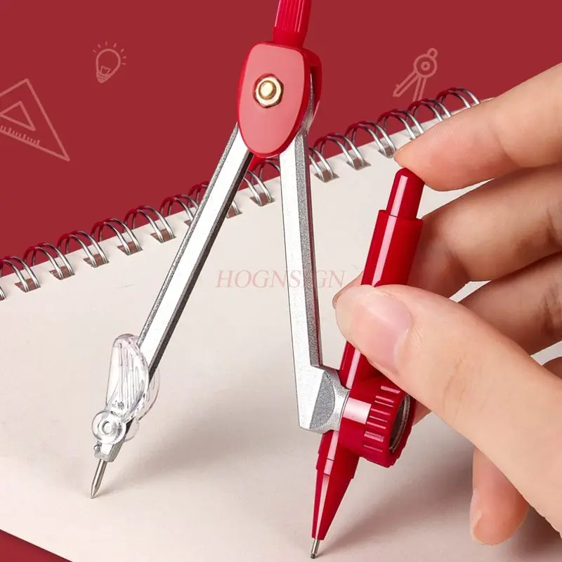 8pcs/set Compass and ruler set for students to use as drawing tools, professional drawing ruler and ruler