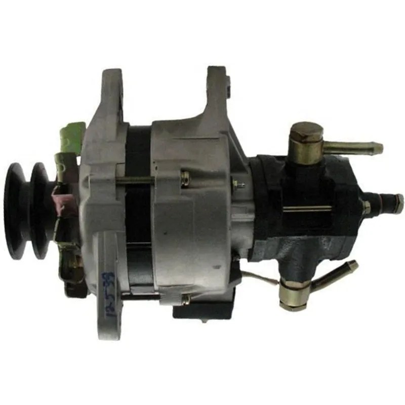Alternator With Pump 24V 55A 1-81200314-0 1812003140 For Hitachi Excavator UH07-7 UH08-3 Engine 6BD1