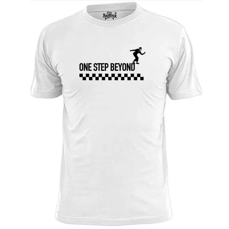 Mens 2 Tone Ska One Step Beyond T Shirt T Specials Madness Suggs