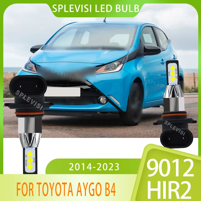 

Upgrade to LED Headlight - Replace Halogen, Instant On For Toyota Aygo B4 2014-2023 2015 2016 2017 2018 2019 2020 2021 2022 2023