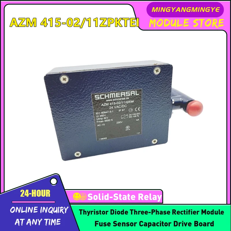 

Safety switch AZM 415-02/11ZPKTEI AZM415-02/11ZPKTEI, brand new in stock