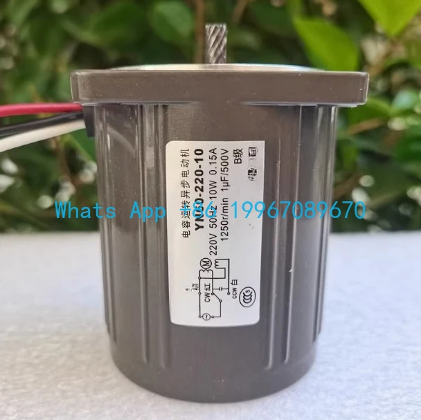 YN60-220-10 10W motor gear shaft motor 3-wire fixed speed