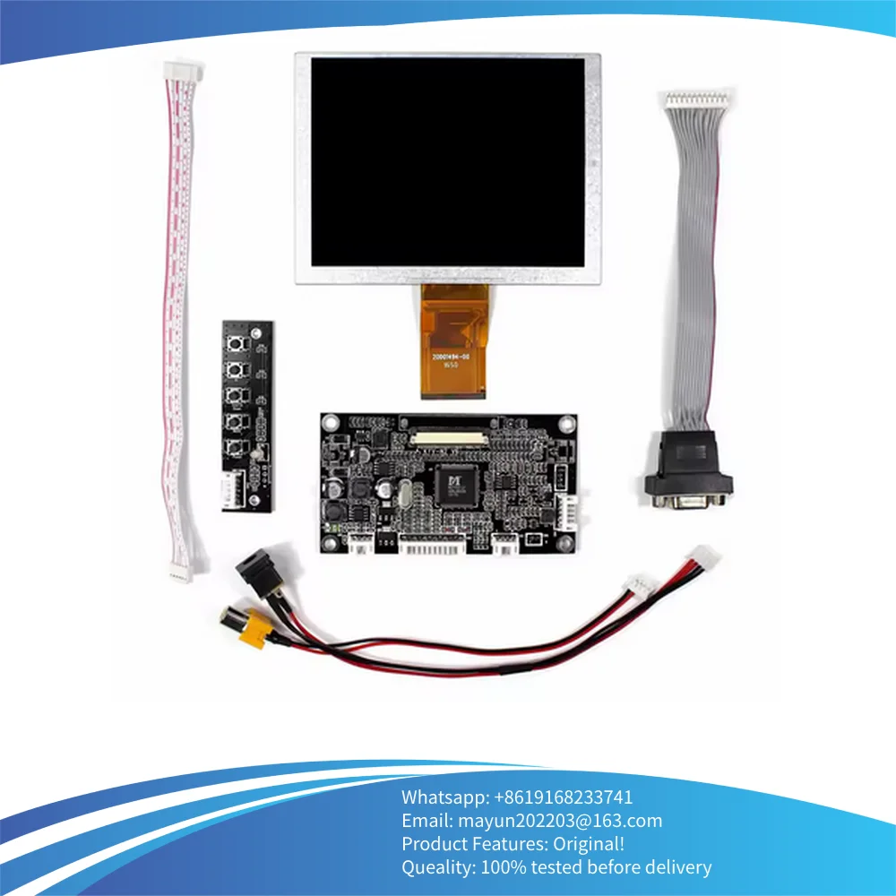 Original High Quality 5inch ZJ050NA-08C 640X480 TFT LCD Screen HDMI VGA AV LCD Controller Driver Board Monitor Display Panel