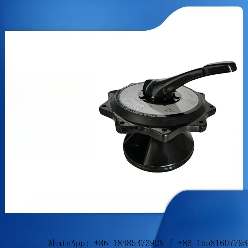 SPX0715BA3 Key Cover & Handle Assembly, Black Multi-port Valve Top Kit Fit for Hayward Pool Filter Multiport Valve