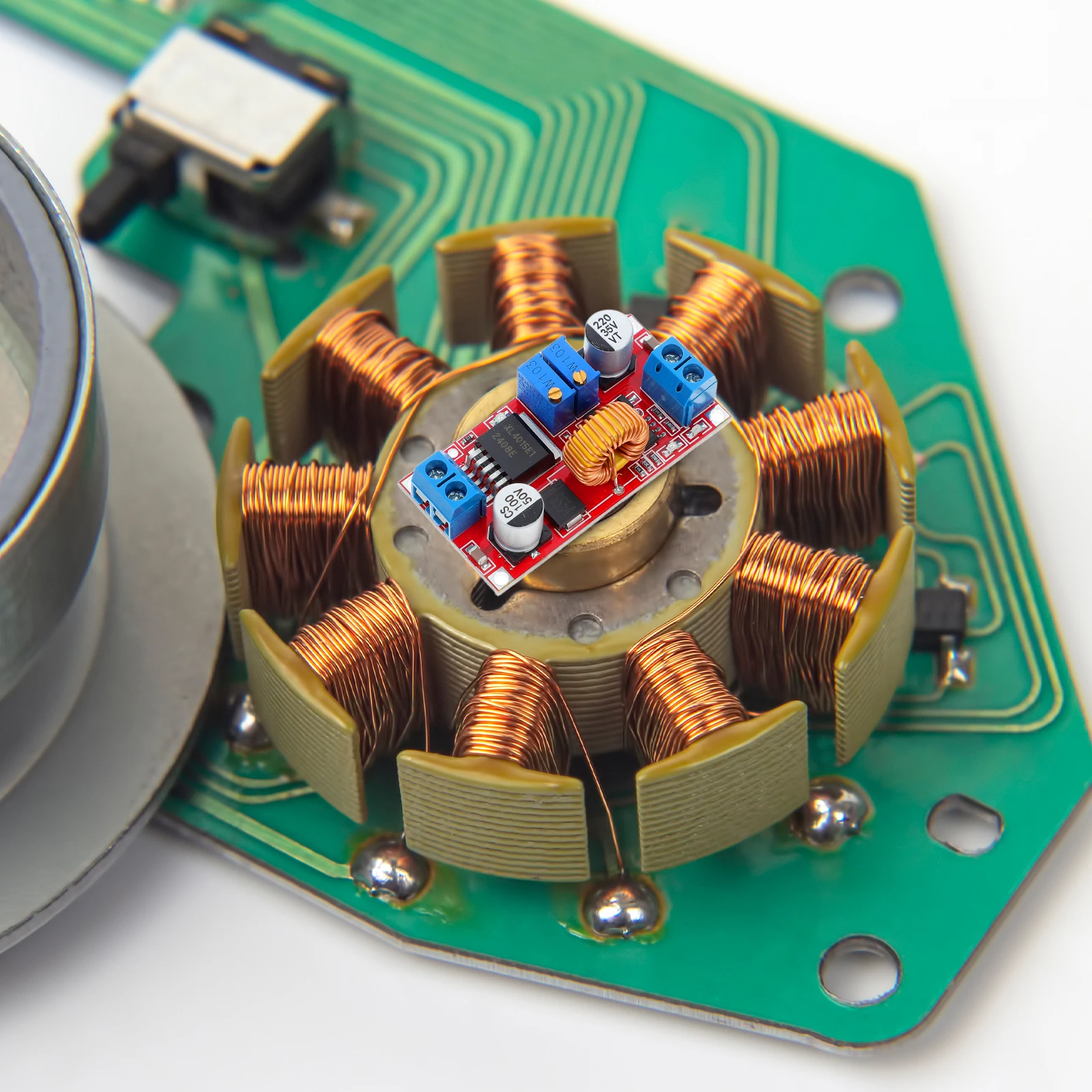 

DC Motor Speed Controller PWM Adjustable Speed Control Module for Motors Reversible DC Electric Motor Controller