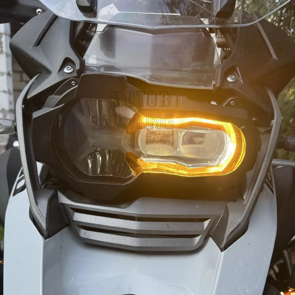 Motorcycle Front Headlight Grille Guard Lense Cover Protecto For BMW R 1200 GS Rallye Exclusive TE R1200GS Adventure LC R1200 GS