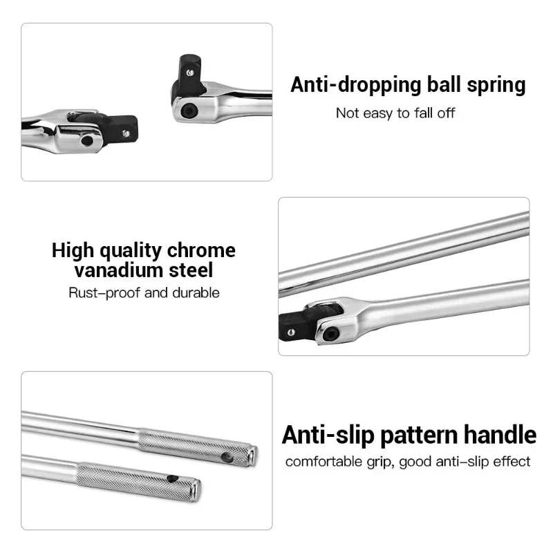 Imagem -04 - Força Bar Atividade Chave Principal com Força Força Alavanca Direção Handle para Reparação Chave Soquete f Rod 15 18