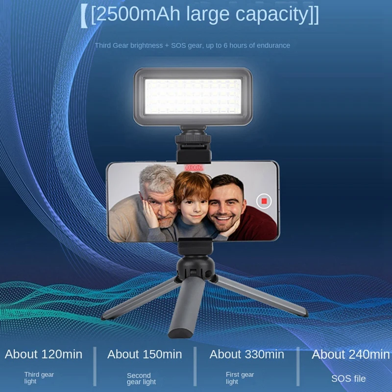 1 PC 40M Waterproof Video Light Diving LED Spot Lamp ABS For Gopro11 10 Action 3 Underwater Fill Light Action Camera Accessories