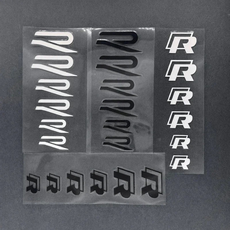 1set Car Brake Caliper Sticker Heat Resistant Decal For Volkswagen Tiguan Bora POLO PASSAT CC Touran GOLF Jetta Arteon T-CROSS
