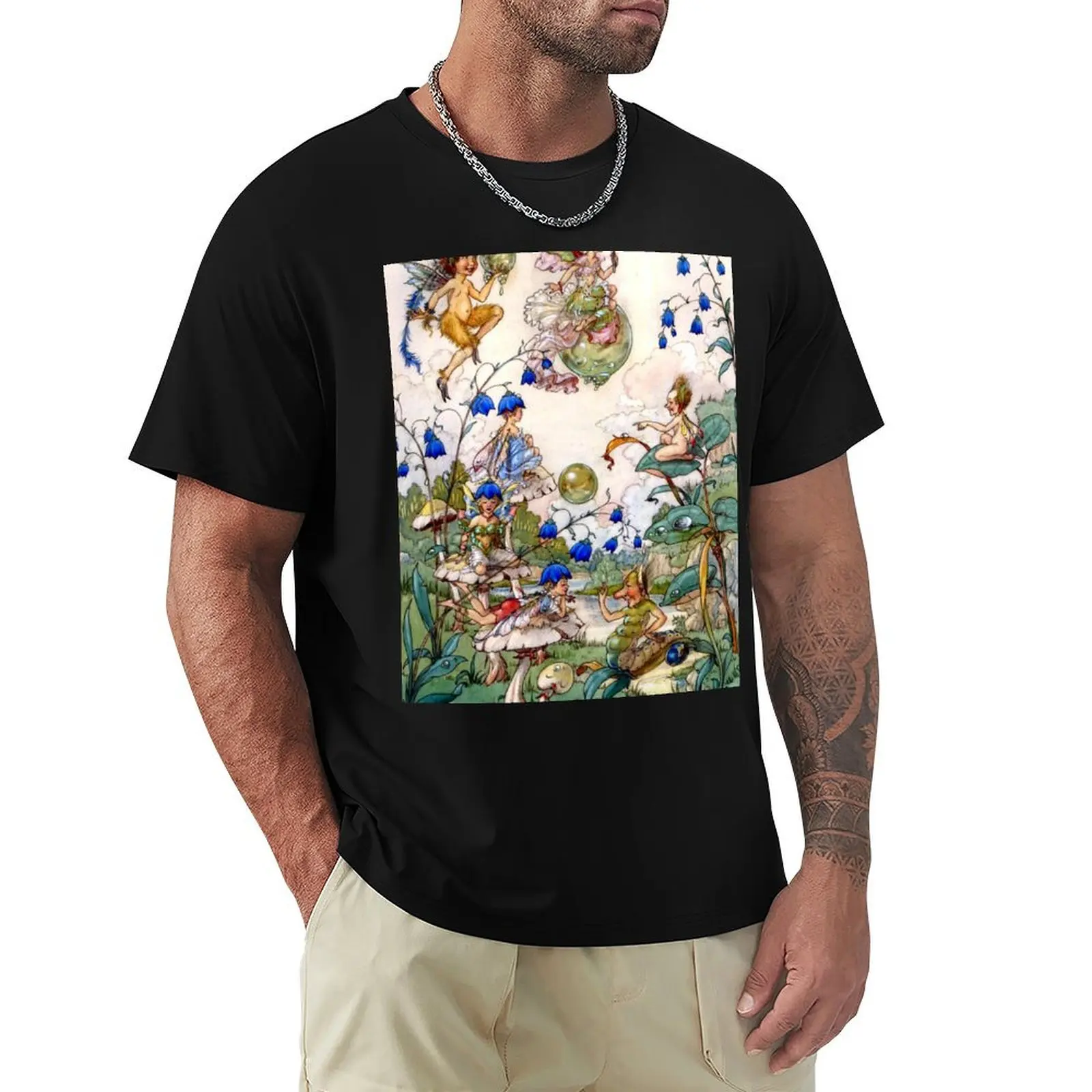 Bluebell Fairies - Harold Gaze T-Shirt Casual Basic Street Style T-Shirt