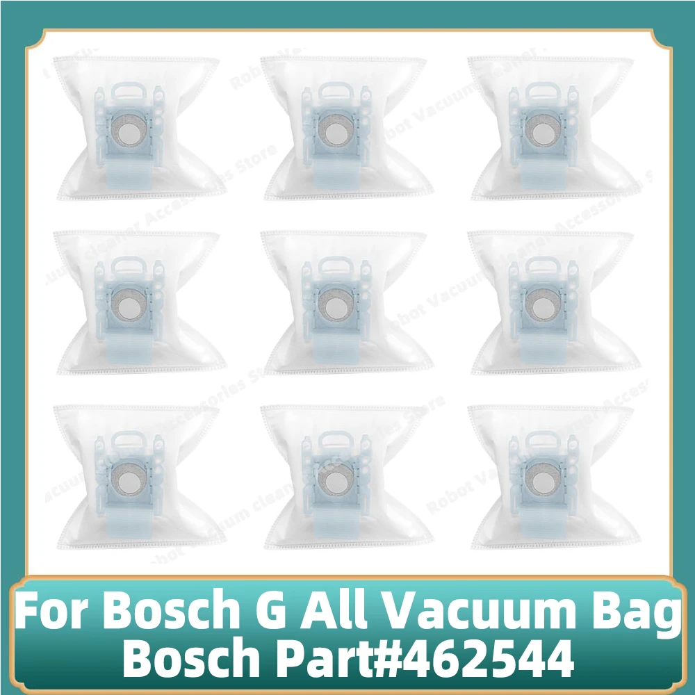 Stofzak geschikt voor Bosch stofzuigerzakken PowerProtect Type G ALL BBZ41FGALL, geschikt voor alle stroomseries Bosch onderdelen # 462544