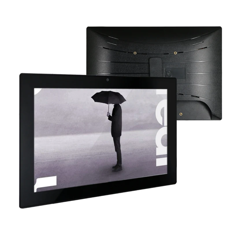 único YC-102H 10. Reproductor multimedia Android PoE RJ45 Ethernet Wifi táctil IPS de 1 pulgada con cámara