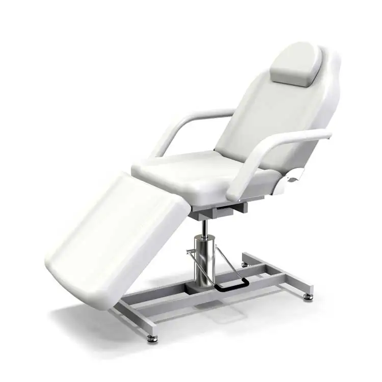 Katia-A10 Multipurpose White Professional Hydraulic Adjustable Height Cosmetology Beauty Chair Eathetician Bed Facial Table